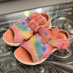 STQ KIDS 6 Baby Vibrant Tie-Dye Kids Sandals